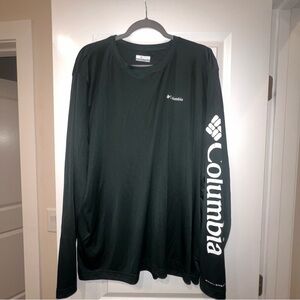 Columbia Men's Green Long Sleeve Omni-Shade Shirt